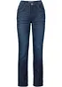 Termo strečové džíny, Hight Waist, Straight, bonprix