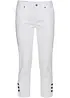 Slim Fit džíny Mid Waist, cropped, bonprix