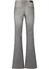 Bootcut džíny Mid Waist, strečové, bonprix