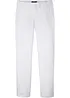 Chino kalhoty Regular Fit, Straight, z čistého lnu, bonprix