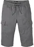 Cargo bermudy se lnem, Regular Fit, bonprix