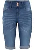 Džínové bermudy Mid Waist, bonprix
