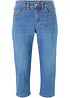 Capri džíny, Mid Waist, Slim Fit, bonprix