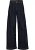Džíny Wide Leg, High Waist, s pohodlnou pasovkou, bonprix