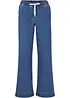 Strečové džíny Wide Leg, Mid Waist, bonprix