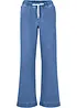 Strečové džíny Wide Leg, Mid Waist, bonprix