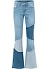 Džíny Flared, Mid Waist, bonprix