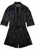 Saténové kimono s lesklým efektem, bonprix