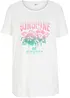 Bavlněné triko s potiskem, krátký rukáv, bonprix