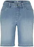 Džínové bermudy, Mid Waist, bonprix