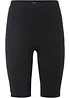 Krátké legíny z žebrovaného žerzeje, High Waist, bonprix