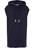 Vesta s kapucí, oversized, bonprix