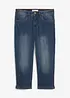 Džíny Slim Fit, Mid Waist, zkrácené, bonprix