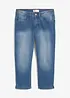 Džíny Slim Fit, Mid Waist, zkrácené, bonprix