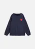 Oversize mikina z organické bavlny, bonprix