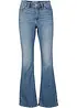 Džíny z organické bavlny, Bootcut, Mid Waist, bonprix