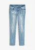 Džíny s potiskem, Straight, Mid Waist, bonprix