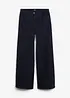 Džíny Wide Leg, High Waist, s pohodlnou pasovkou, bonprix