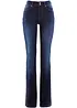 Džíny Bootcut, Mid Waist, tvarující, bonprix