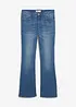 Bootcut džíny Mid Waist, strečové, bonprix