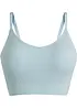 Bezešvý podprsenkový top Feel Comfort, žebrovaný, bonprix