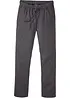 Kalhoty bez zapínání, Regular Fit s podílem lnu, Straight, bonprix