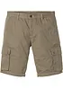 Cargo bermudy z čisté bavlny, Regular Fit, bonprix