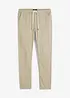 Strečové kalhoty bez zapínání Slim Fit Straight, bonprix