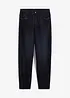 Džíny Barrel s pohodlnou pasovkou, High Waist, bonprix