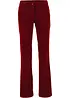 Strečové manšestrové kalhoty, Bootcut, bonprix