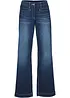 Džíny, Wide Leg, Mid Waist, pohodlný pas, bonprix
