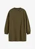 Mikinové šaty oversize, bonprix