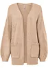 Pletený kabátek Oversize, bonprix