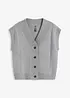 Pletená vesta s copánkovým vzorem, bonprix