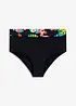 Bikinové kalhotky High Waist s normálně vykrojenými nohavičkami, bonprix