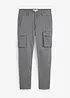 Strečové kalhoty s čistou bavlnou, Regular Fit, Straight, bonprix