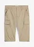 Dlouhé cargo bermudy, Regular Fit, z čisté bavlny, bonprix