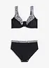 Zmenšovací bikiny s vyztuženými ramínky (2dílná souprava), bonprix