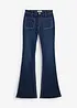 Strečové džíny Bootcut, High Waist, dlouhá délka, bonprix