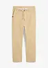 Chino kalhoty Relaxed Fit, z čisté bavlny, Straight, bonprix