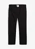 Strečové chino kalhoty s opaskem, Regular Fit, Straight, bonprix