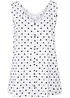 Top s knoflíkovou légou, bonprix