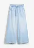 Džíny Wide Leg, Mid Waist, pohodlný pas, bonprix