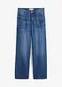 Baggy džíny Mid Waist Super Soft, zkrácené, bonprix