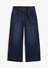 Zkrácené džíny Wide Leg, High Waist, pohodlný pas, bonprix