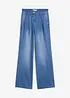 Džíny Wide Leg, Mid Waist, bonprix
