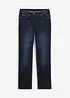 Džíny Straight, Mid Waist, pohodlný pas, bonprix