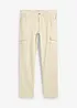 Strečové kalhoty Slim Fit s cargo kapsami, Straight, bonprix