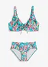 Zmenšovací bikiny s kosticemi (2dílná souprava), bonprix
