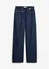 Džíny Wide Leg, Mid Waist, Low Stretch, bonprix